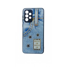 Husa telefon compatibila cu Samsung Galaxy A33 5G, Albastru, Hello, 301HT