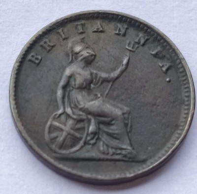533. Moneda Insulele Ioniene 1 lepta 1834 foto