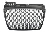 Grila centrala RS4 negru mat pentru Audi A4 B7 2004-2008