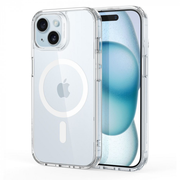 Husa ESR Ch Halolock MagSafe pentru Apple iPhone 15 Transparent