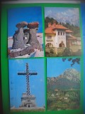HOPCT LOT 3132 BUSTENI -PRAHOVA- 4 CARTI POSTALE-CIRCULATE
