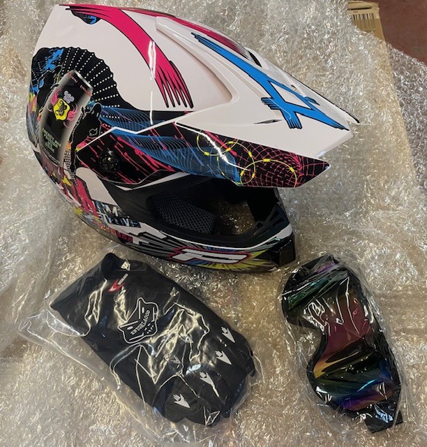 Casca Motocross Enduro ATV SKI S (52-53 cm)