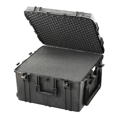 Hard case Panaro MAX615STR cu interior din bureti si troller foto