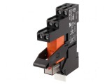 Releu DPDT cu bobină de 24VAC 8A