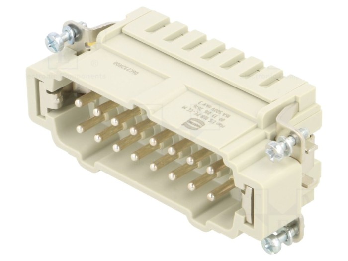 Conector HDC tată 16A 16+PE