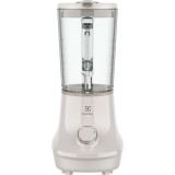 Blender Electrolux E6TB1-4CW, 700W, 5 viteze + PULSE, 6 lame inox detasabile, cana sticla rezistenta inclinata la 5&deg;, Ceramic White