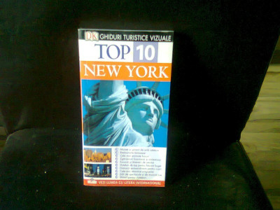 Top 10 NEW YORK ed.2 - Ghiduri turistice vizuale ,192 PAG. foto