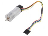 Motor DC cu Encodor și Transmisie Metalică 12V 5,6A 20,4:1