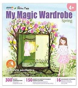Carte creativa Stick&quot;n My Magic Wardrobe - primavara