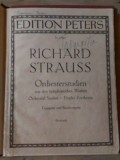 PARTITURA Richard Strauss- Orchesterstudien