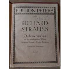 PARTITURA Richard Strauss- Orchesterstudien