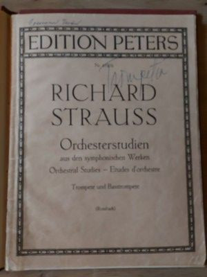 PARTITURA Richard Strauss- Orchesterstudien