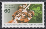 Germania 1985 - Anul Internațional al Tineretului, MNH, Nestampilat