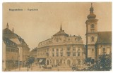 1780 - SIBIU, Market, Romania - old postcard, CENSOR - used - 1917, Circulata, Printata