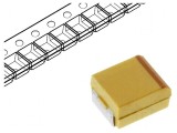 Condensator Tantal Low ESR 10uF 25VDC SMD C 2312 &plusmn;10%