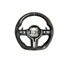 Volan sport piele perforata, carbon cu padele model M compatibil Bmw Seria 1 2 3 4 X5 X3