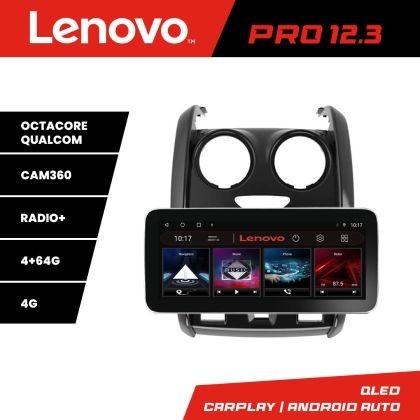 Navigatie Dacia Duster 2012-2019 K-157 Lenovo PRO 4+64 12.3 inch qled android 4G DSP gps internet CarStore Technology