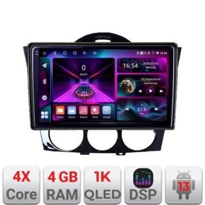 Navigatie Mazda RX8 2008-2011 Android radio gps internet 4+64 InCell Display 1K kit-rx8-11+EDT-E209-RK CarStore Technology foto