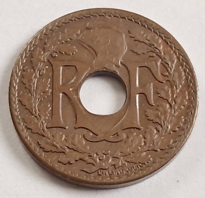 Indochina Franceza, 1/2 Centimes 1938 foto