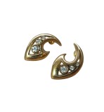 CERCEI DE TIP STUD DIN METAL AURIU