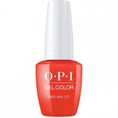 Lac de unghii semipermanent OPI Gel Color A Red-Vival City, 15ml foto