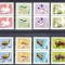 M1 TX5 5 - 1968 - Fauna din rezervatii naturale - perechi de cate doua timbre