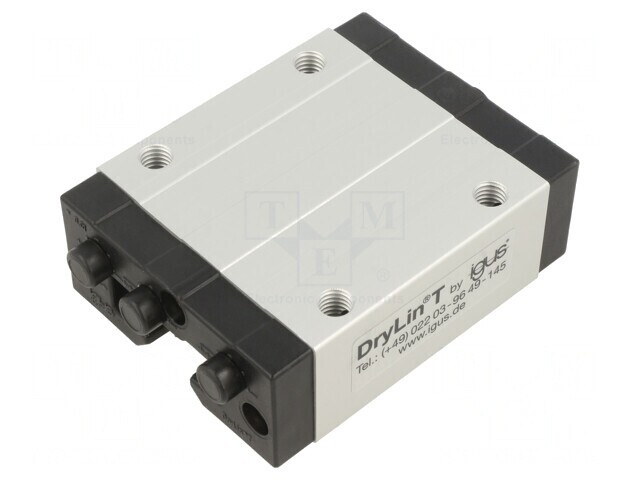 Cărucior aluminiu 96mm DryLin T ghidaje liniare