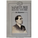 Gh. Tatarescu - Marturii pentru istorie - 130989