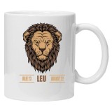 Cana alba personalizata &quot;leu&quot;, INOVATIX&reg;️. 330ml, Oem