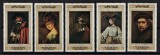 YEMEN 1968 - Picturi, Rembrandt / serie completa MNH (CV 9&euro;)