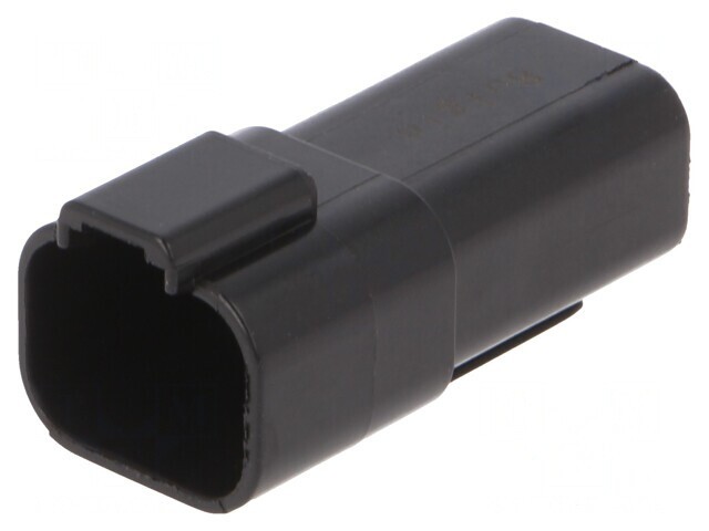 Conector cablu PX0 tată 4 pini negru