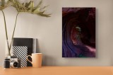 Tablou Canvas Natură și Contrast: Lumina &icirc;n Canionul &Icirc;ntunecat, 26 x 39 cm, CMCLASS