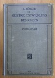 Karl Buhler - Die geistige Entwicklung des Kindes 1921