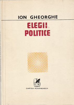 ION GHEORGHE - ELEGII POLITICE foto