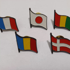 Insigna-Steaguri-lot 5 insigne diferite