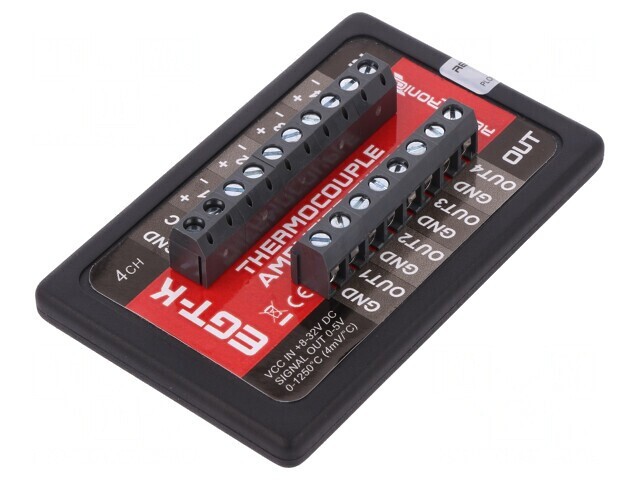 Adaptor de Temperatură 8-32V DC 4 Canale EGT-K