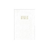Niv, Gift and Award Bible, Leather-Look, White, Red Letter Edition, Comfort Print