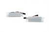 Set 2 Lampi LED placute numar Opel Corsa C si D, Adam, Tigra Twin Top