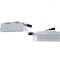 Set 2 Lampi LED placute numar Opel Corsa C si D, Adam, Tigra Twin Top