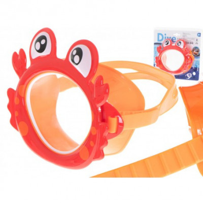 Ochelari de inot, masca de scufundari pentru copii model crab foto