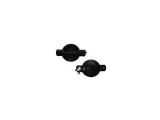 Maner usa exterior Fiat Doblo (119/223), 01.2001-01.2010, negru/texturat, pentru usa culisanta rulanta, cu orificiu pentru insertie de blocare a usii