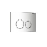 Clapeta Actionare WC Crom Roya 082 ABS 246x165mm Dubla Comanda Rezervor Incastrat