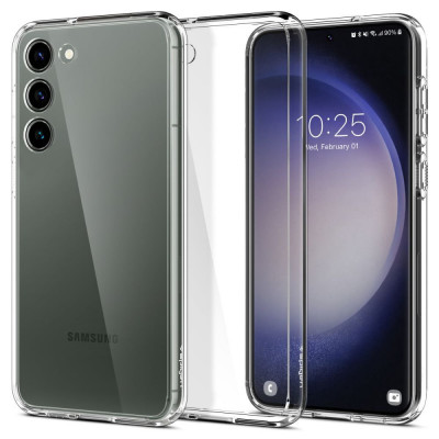 Husa Spigen Ultra Hybrid pentru Samsung Galaxy S23+ Plus Transparent foto