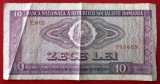 Romania 10 lei 1966 seria 688 **