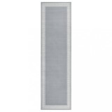 Cumpara ieftin Covor traversă, gri cu motiv, 80x300 cm, BCF