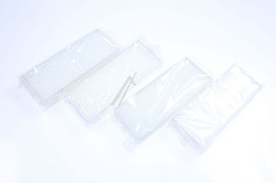 CLEANAIR FILTER-SET ALTERNATIV ZU BSH 17004811 OHNE RAHMEN SQOON pentru aspirator Articol Alternativ foto
