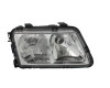 Far AUDI A3 (8L), 01.1996-12.1999, DEPO, fata, partea dreapta, cu lampa ceata fata;tip bec H4+H7+W5W; manual/electric; fara motor;