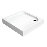 Cumpara ieftin Cădiță de duș acrilică pătrată Klonberg 80x80 cm