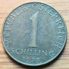 Moneda Austria 1 Schilling 1979