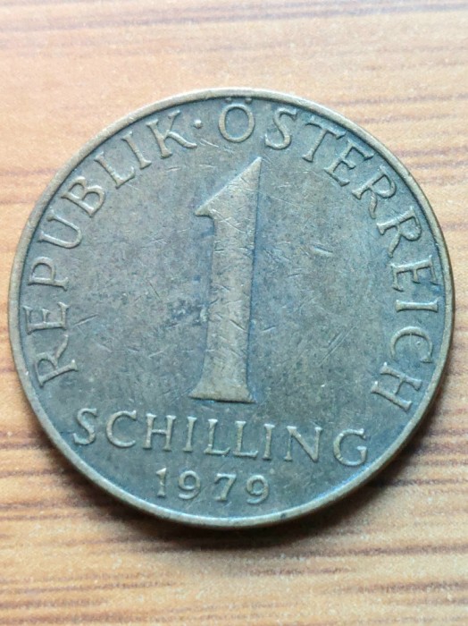 Moneda Austria 1 Schilling 1979